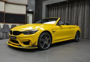 BMW M4 Convertible Speed Yellow by AC Schnitzer and Abu Dhabi Motors 2017 года